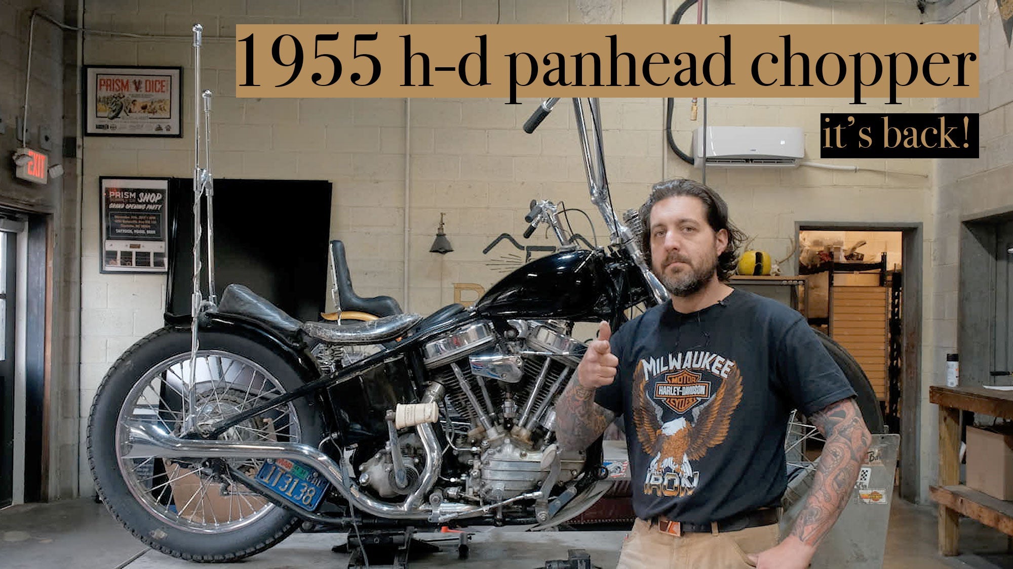 Ryan's 1955 Harley-Davidson Panhead – Prism Supply