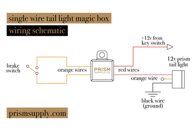 Single Wire Tail Light Magic Box - Prism Supply