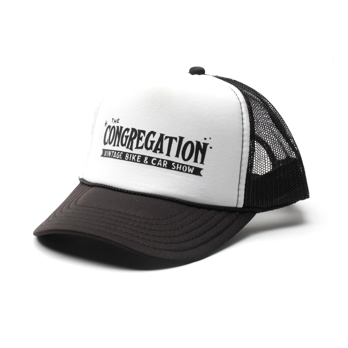The Congregation Show Hat - Black/White - Prism Supply