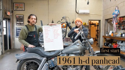 Video | 1961 H-D Panhead First Start