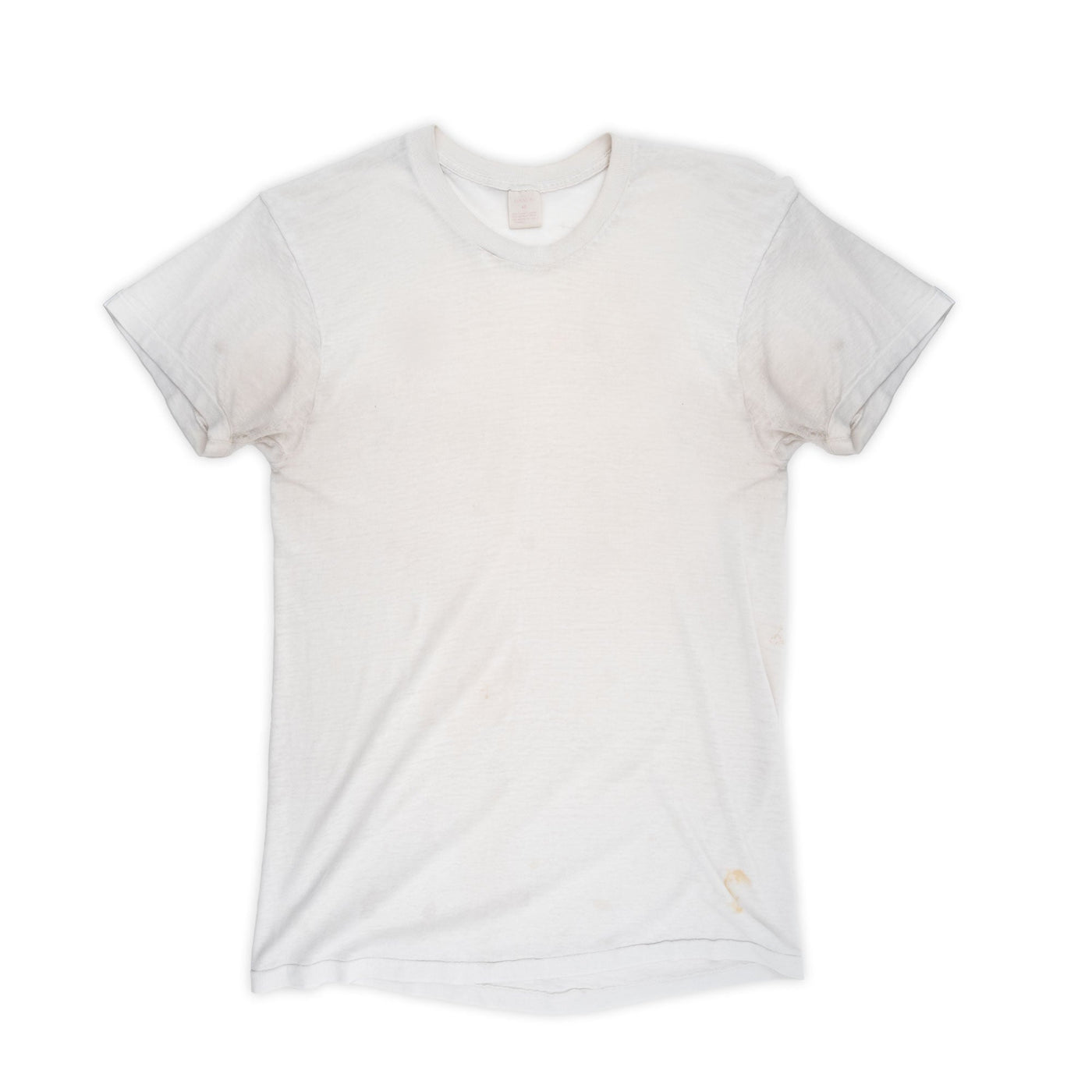 1970's Plain White Tee - M - Prism Supply