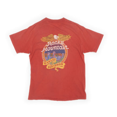 1980's Harley - Davidson Rocky Mountain Tee - M - Prism Supply