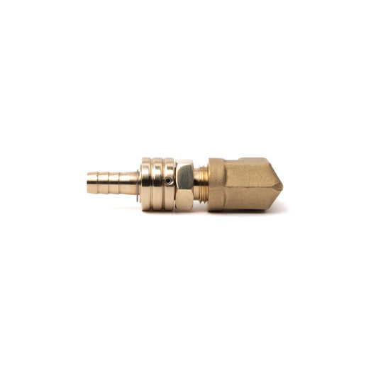 Prism Supply Petcock - 90º Adapter - 3/8