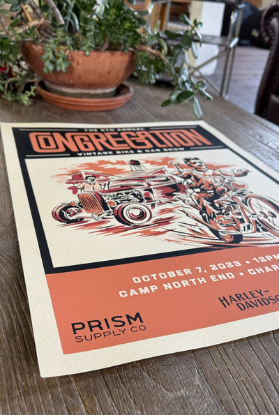 The Congregation Show 2023 Screen Printed Poster - Prism Supply