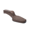 King Cobra Seat - Brown Diamond: 82-03 Sportster - Prism Supply
