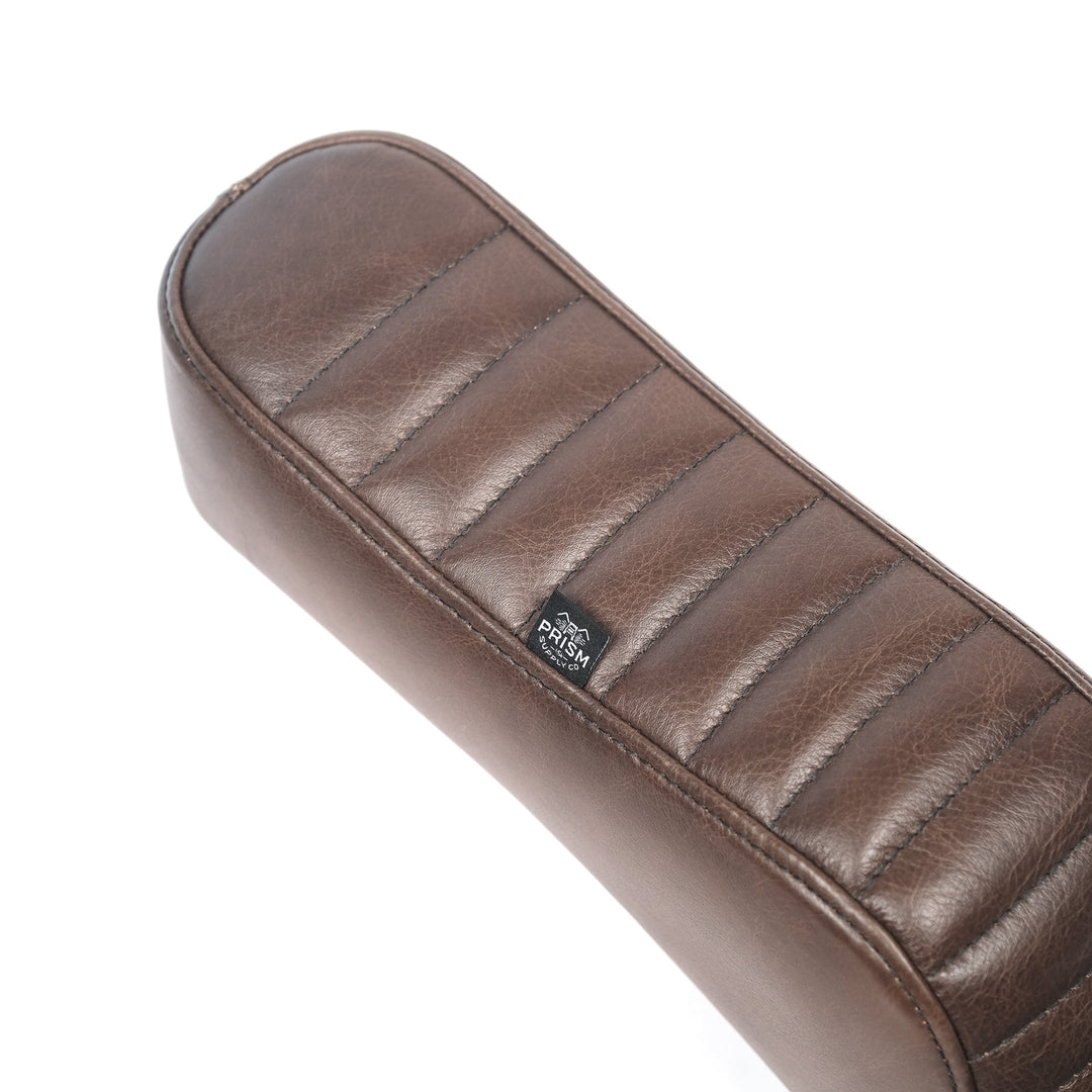 King Cobra Seat - Brown Tuck n' Roll: 82-03 Sportster – Prism Supply