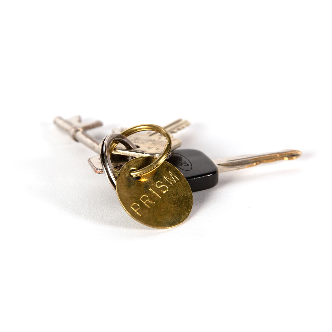 Prism Brass Keychain - Prism Supply