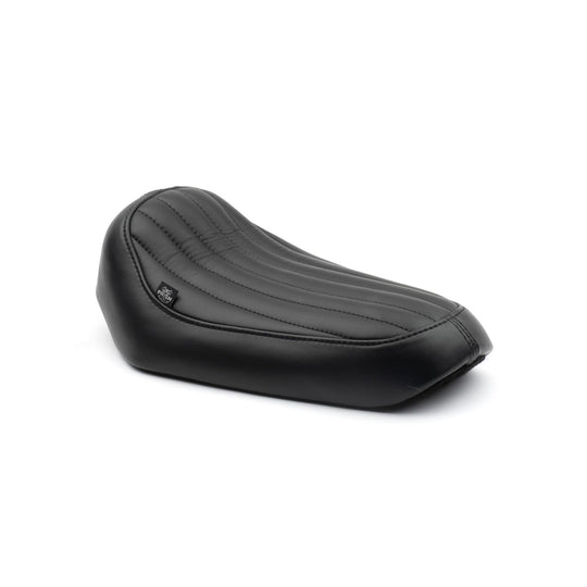 Solo Seat - Black Vertical Tuck And Roll: 82-03 Sportster – Prism