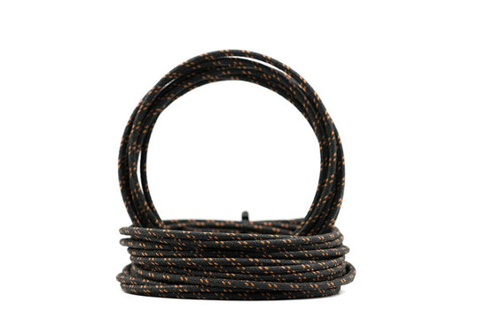 10 Ft Vintage Braided Cloth Covered Primary Wire – 16 Gauge – Solid White – By Ton's Performance