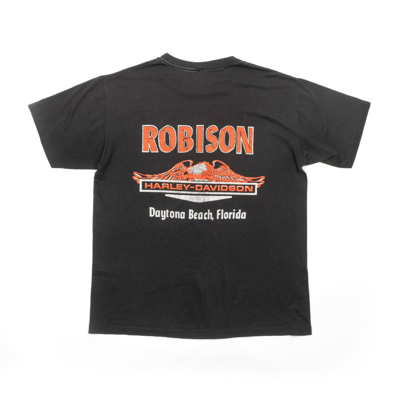 Vintage Robison Daytona Beach, FL Harley-Davidson Tee - Prism Supply